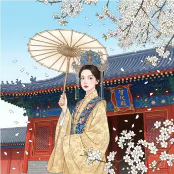 智化寺非遗团扇活动 - 图 2